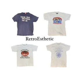 Vintage Single Stitch Graphic Tees (DR-107)