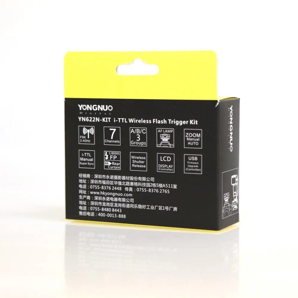 Yongnuo YN622N / YN622N-TX Wireless Flash Trigger Controller Kit for Nikon