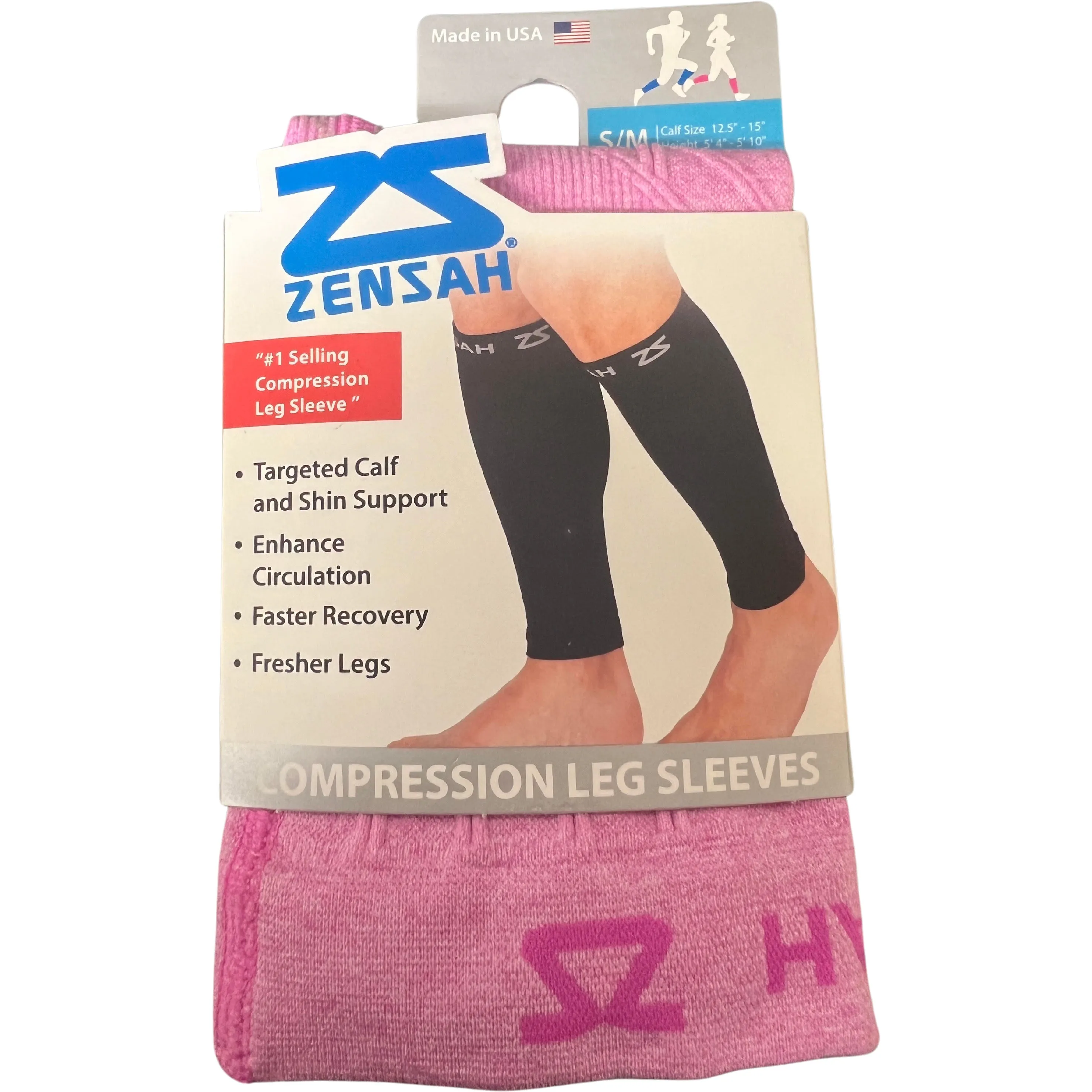 Zensah Compression Leg Sleeves - 6055 - CLEARANCE